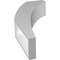 Ekena Millwork 4-in. W x 12-in. D x 24-in. H Thorton Architectural Grade PVC Knee Brace BRCP04X12X24THR - alternate 4